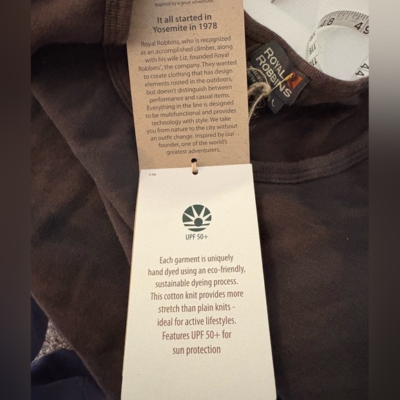 Royal Robbin’s Brown Pink Tie Dye Dream Catcher Art to Wear Women Large NWT - Picture 4 of 6